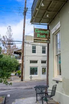Green Fork Juice and Smoothie Bar Stock Photos