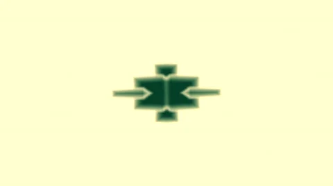 Green form loop Stock Footage 25426324