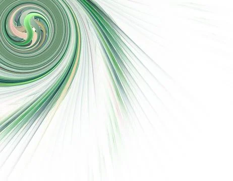 Green fractal Stock Illustration
