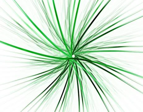 Green fractal Stock Illustration