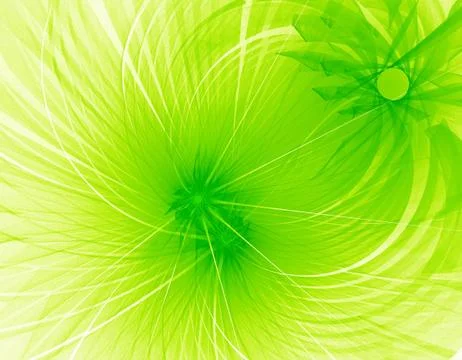 Green fractal Stock Illustration