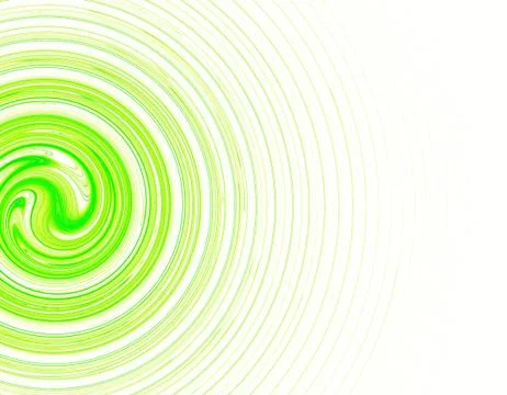 Green fractal Stock Illustration