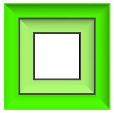 Green Frame Stock Illustration