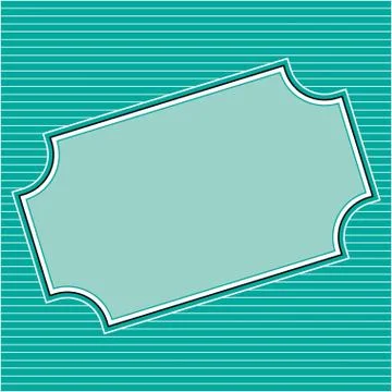 Green frame Stock Illustration