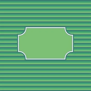 Green frame Stock Illustration