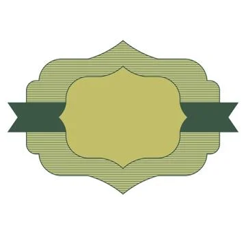 Green frame Stock Illustration