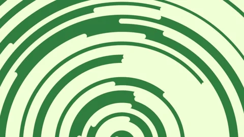 A green frame swirl letters screen spiral pattern lines green screen layers Stock Footage 335147340