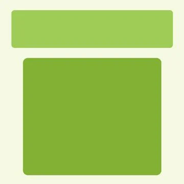 Green frame vector design Stock Illustration