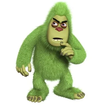 Green freak Stock-Illustration