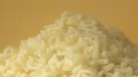 Green fresh broccoli in a closeup view as clean liquid water sprays over the Stock Footage 102585070