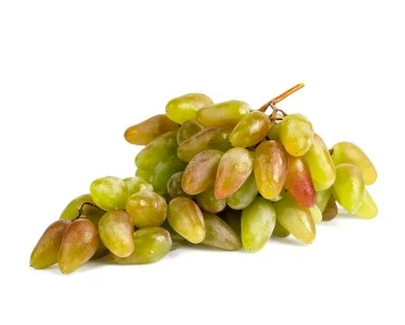 Green fresh grapes Stock Photos