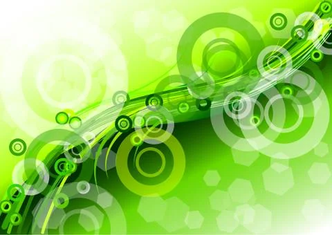 Green fresh Stock Illustration
