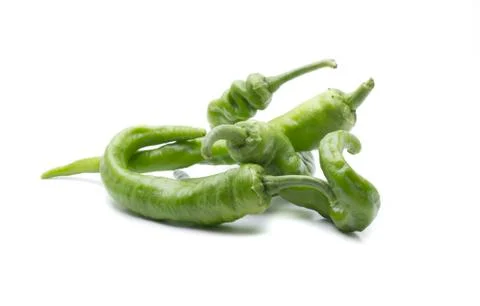 Green fresh pepper Stock Photos