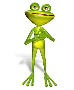 Green frog イラスト素材