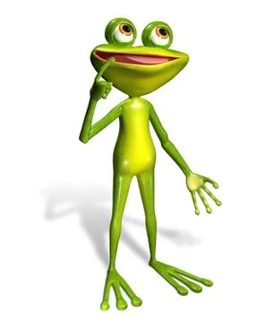 Green frog イラスト素材