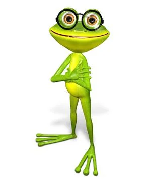 Green frog イラスト素材