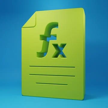 Green Function mathematical symbol icon isolated on blue background. Minima.. Stock Illustration