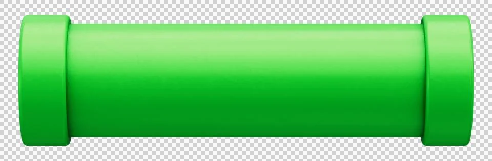 Green Game Pipe Stock Illustration