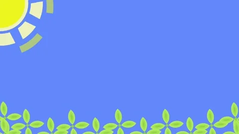 Green garden horizontal Stock Footage 310244806