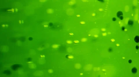 Green Gel Slow Rotate Stock Footage 29384877