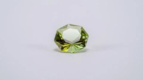 Green Gem Stone Foto stock