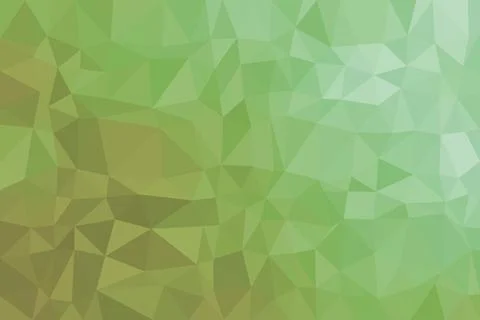 Green geometric abstract background with polygon shapes Stock Illustration