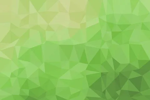 Green geometric abstract background with polygon shapes Stock Illustration