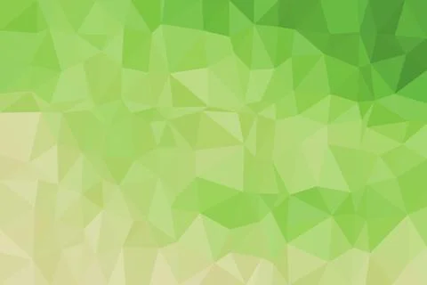 Green geometric abstract background with polygon shapes Stock Illustration