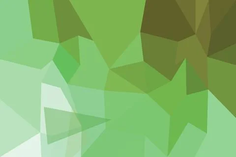 Green geometric abstract background with polygon shapes Stock-Illustration