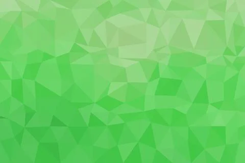 Green geometric abstract background with polygons and shapes Stock Illustration