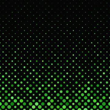 Green geometric circle pattern background - graphic with small circles Иллюстрация