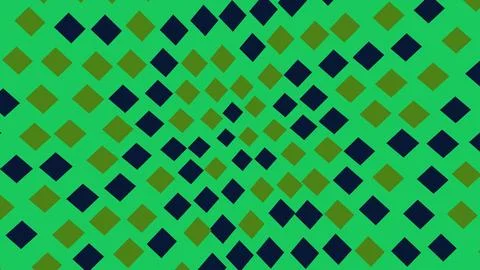 Green geometric diamonds pattern on seamless background イラスト素材