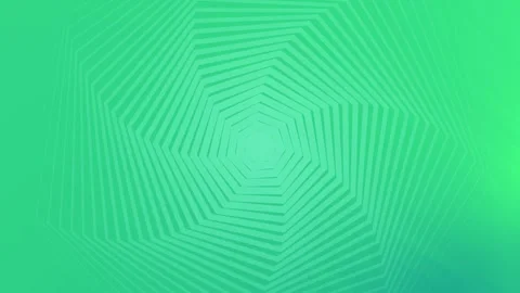 Green Geometric Lines Hexagonal Abstract Background Loop. Stock Footage 286774979