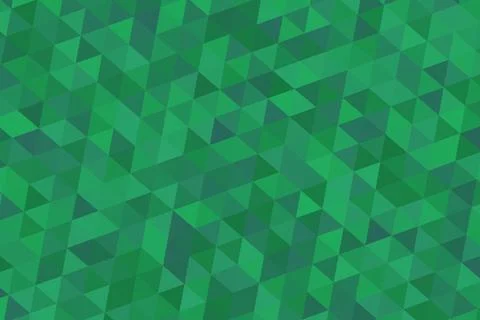 Green geometric pattern with 3d cubes in a modern design イラスト素材