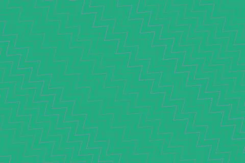 Green geometric pattern background with zigzag lines 스톡 일러스트