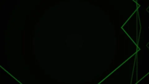 Green geometric pattern design element. Stock Footage 335112572