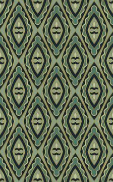 Green geometric pattern. Stock Illustration