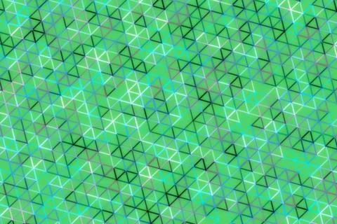 Green geometric pattern with lines and shapes on a textured background Stock Photos