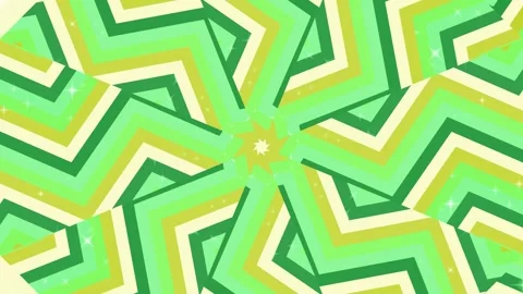 Green Geometric Pattern Rotating Motion Graphics. Stock Footage 331488650
