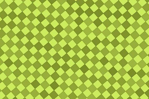 Green geometric pattern with small diamond shapes on background Stock Illustration