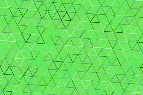 Green geometric pattern with triangles and lines for background Stockillustratie