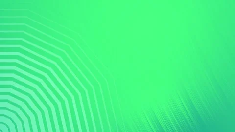 Green Geometric Rings Background Loop. Stock Footage 286435297