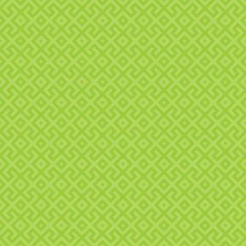Green geometric seamless pattern Stock Illustration