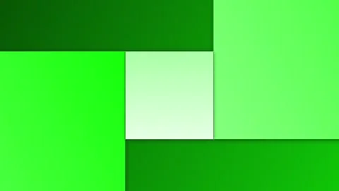 Green Geometric Squares Loop Background Stock Footage 337819662