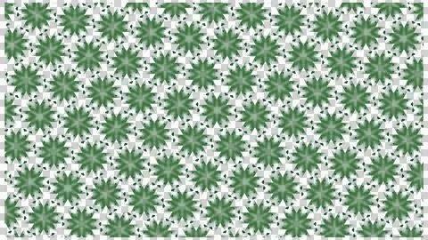 Green Geometric Starburst Pattern on Beige Texture 스톡 일러스트