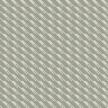 Green Geometric Textured Knitting Grid seamless pattern design Ilustração Stock