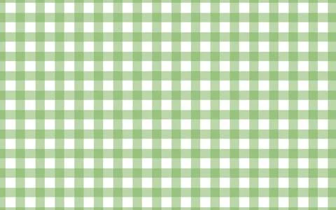 Green gingham grid seamless pattern. Light green checkered plaid texture ba.. Stock Illustration