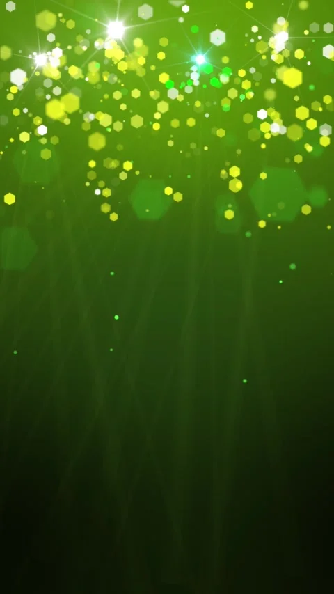 Green Glam Party Loop Stock Footage 336715642