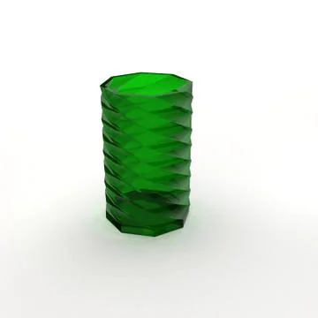 Green glass Stock Illustration
