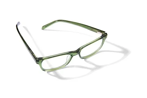Green glasses Stock Photos